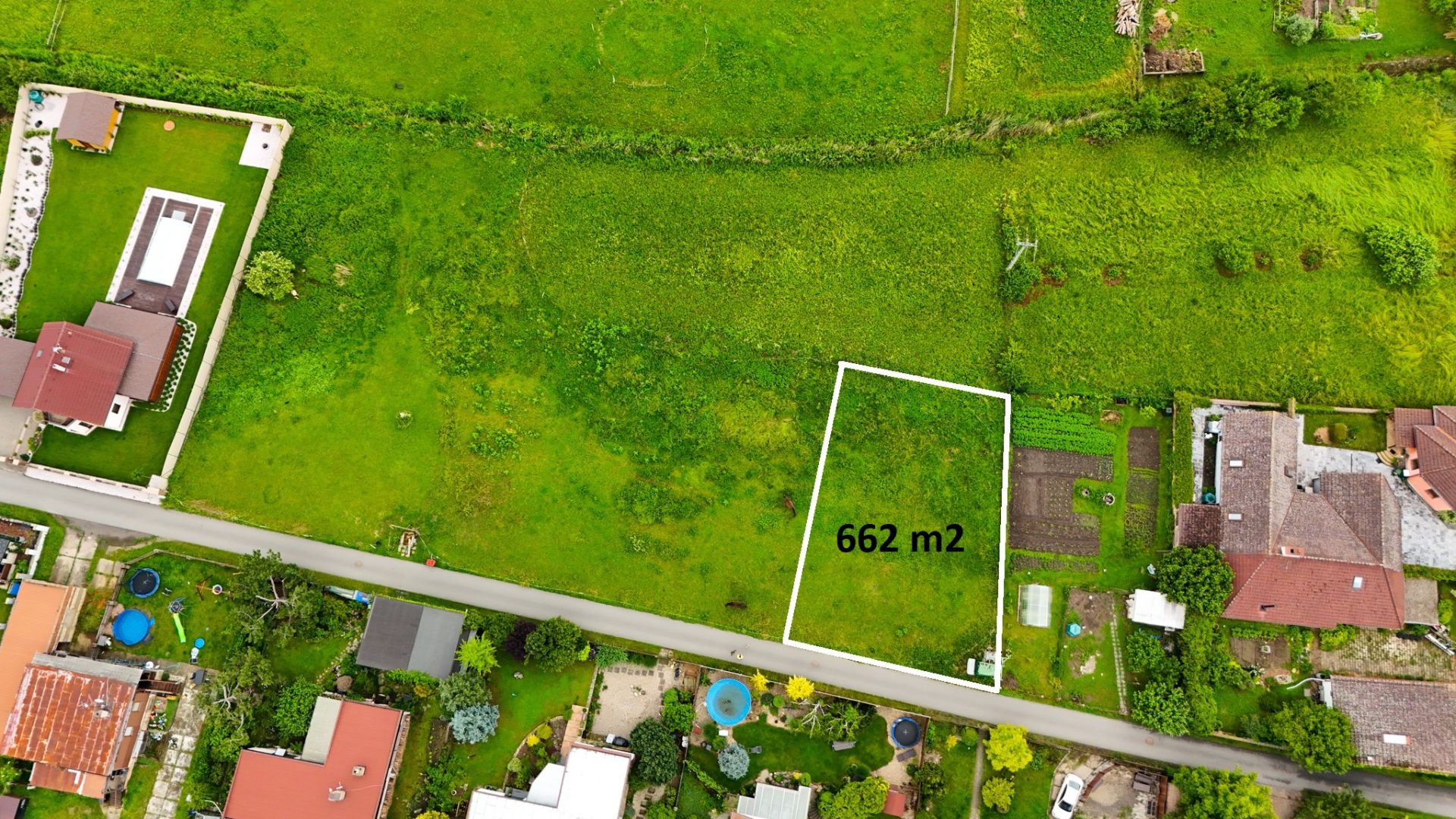 Pozemek 662m2 pro bydlení Smržov