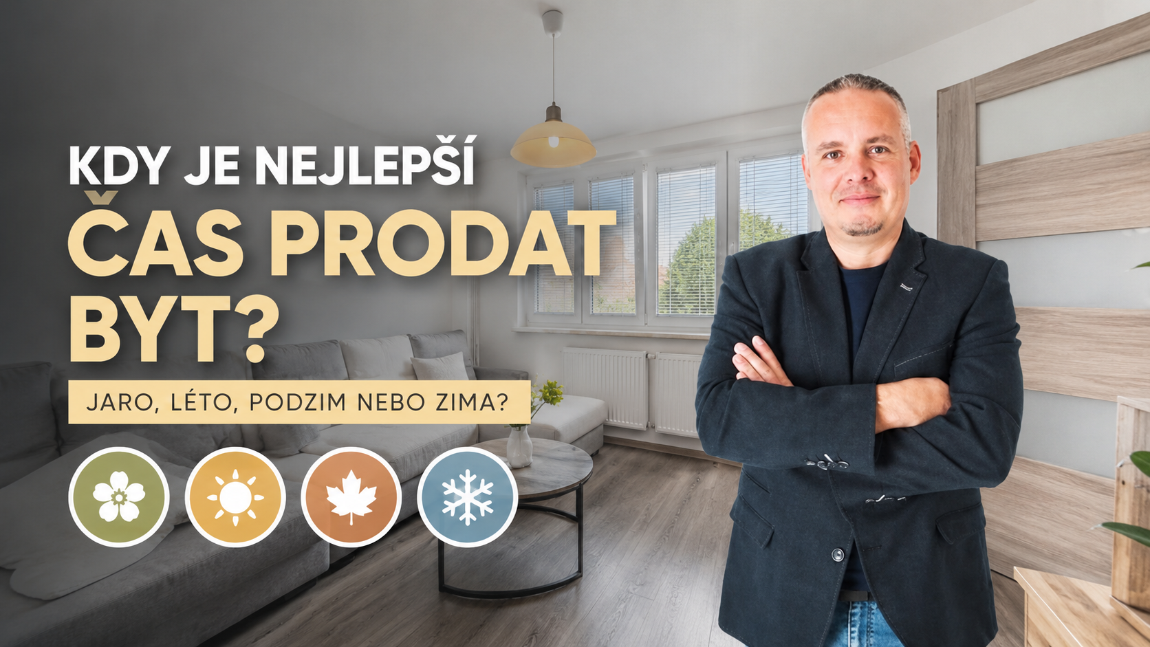 Kdy je nejlepší čas prodat byt? Jaro, léto, podzim nebo zima?