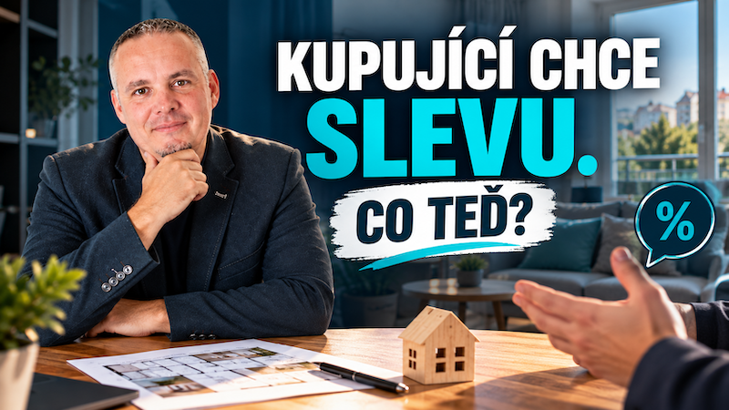 Prodáváte byt a kupující chce slevu? Kdy ustoupit a kdy ne?